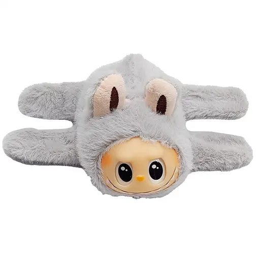 Дитяча м'яка іграшка-браслет The Monsters Labubu LBB-R(Grey)