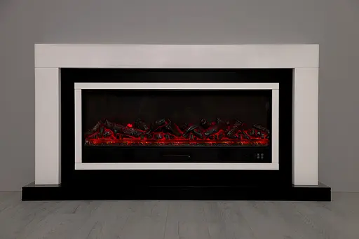 Електричний камін Domingo 1975 Bluetooth звук потріскування дров (10080140) - фото 2