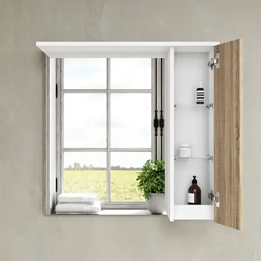 Дзеркало з шафою AM.PM Gem S 75 см M91MPR0751WF38 - фото 3