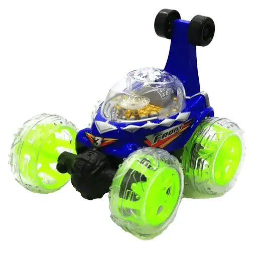 Машина-перевертиш на радіокеруванні, акумулятор Автопром, світлові колеса, 29x16x17.5 см - фото 2