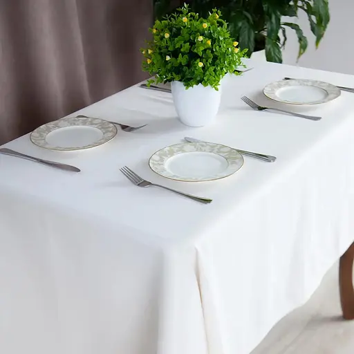 Скатерть ТЕП Aquastop водоотталкивающая Snowy 150x220 см (С-04224_30321) - фото 1