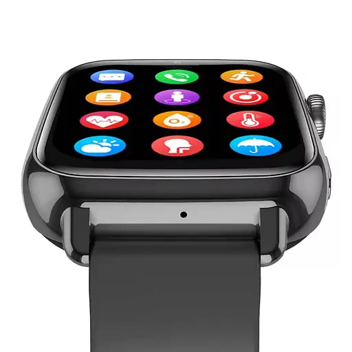 Розумні дитячі смарт годинник-телефон Wonlex KT34 камерою WI-FI GPS SIM-карта силіконовий ремінець Black (17777) - фото 3