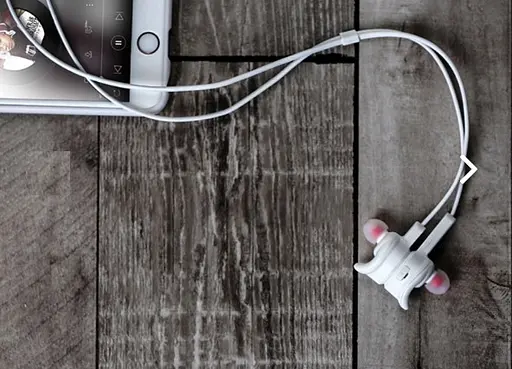 Вакуумные Bluetooth наушники гарнитура Remax RB-S5 Sport White - фото 3