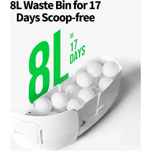 Смарт-лоток Petkit Purobot Max Pro With Cam Self-Clean (P9904) - фото 5