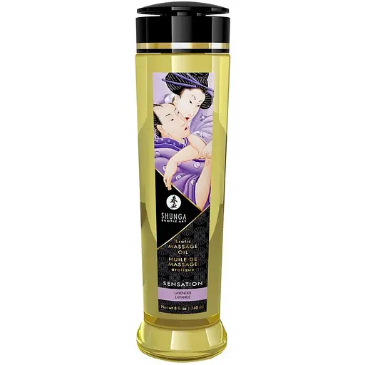 Массажное масло Shunga Sensation - Lavender (240 мл)