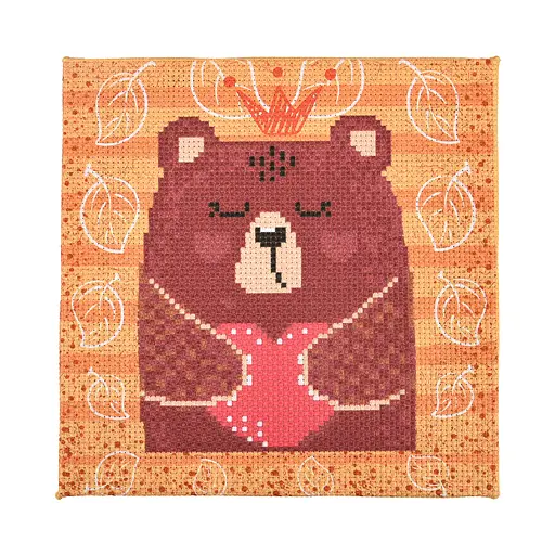 Вишивка хрестиком Ведмежатко Strateg, AX-206