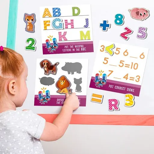 Набор магнитов Magdum "Буквы и цифры" ML4031-09 EN - фото 4