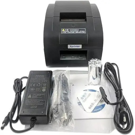 Термопринтер чеків Xprinter XP-C58H 120mm (USB+RJ11) - фото 2