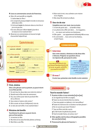 Le Nouveau Taxi. Niveau 2. Livre de l'élève + DVD-ROM - фото 17