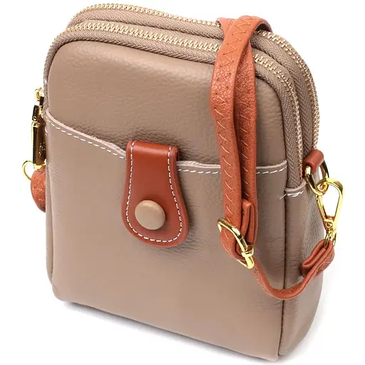 Кожаная сумка женская Vintage 14.5х18х5.5 см sum0024792 - фото 1