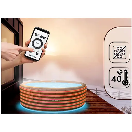 Джакузи-SPA надувное Thunder MOCHA 6-местное - фото 6