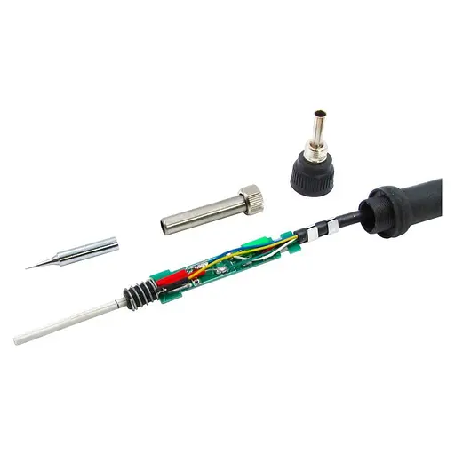 Паяльная станция Aida 5000 фен, паяльник, блок питания 30V 5A, USB A 5V 2A, цифровая индикация - фото 6