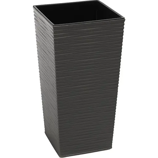 Вазон Lamela Finezja Dluto графитовый 25 x 25 x 46.5 см (9505890) - фото 1