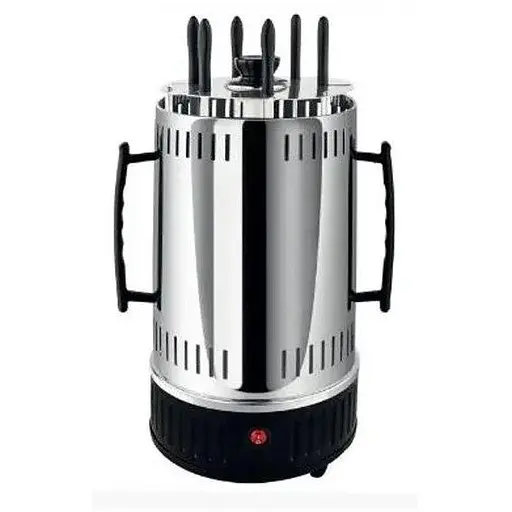 Электрошашлычница вертикальная на 6 шампуров SW8808 1000Вт 