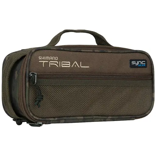 Сумка Shimano Sync Hookbait Case для карповых насадок Khaki - фото 1