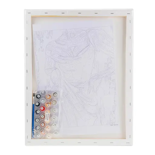 Набір для розпису по номерах "Впевнена" 40*50 см, IDEA2-GX47533, ТМ "99IDEAS" - фото 6