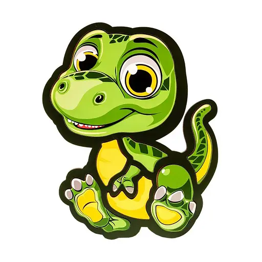 Дитячий пазл-вкладиш "Динозавр" PuzzleOK Puz-22970, 8 елементів - фото 1