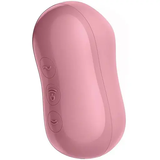 Вакуумний стимулятор із вібрацією Satisfyer Cotton Candy Розовий - фото 6