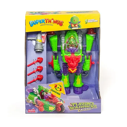 Игровой набор SuperThings Супербот Трансформер Скорость PSTSP116IN100 - фото 4