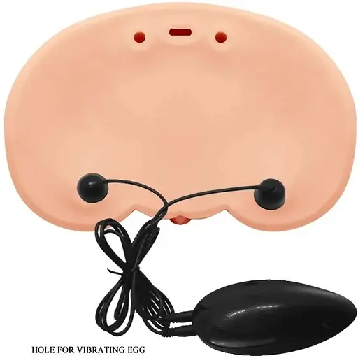 Мастурбатор Вагина и анус с двойной вибрацией Crazy Bull-Judy Vibrating, BM-009095Z-1, Телесный - фото 5