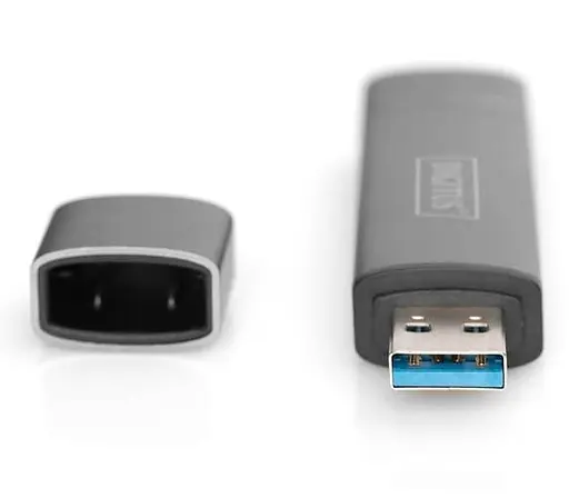 Кардрiдер Digitus USB-C/USB 3.0 SD/MicroSD (DA-70886) - фото 3