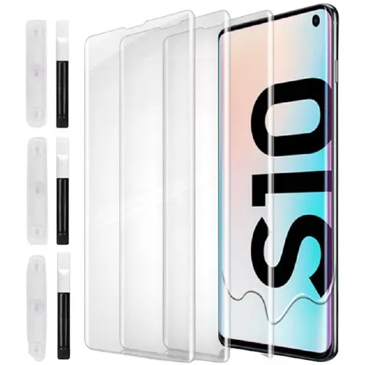 Захисне скло DK для Samsung Galaxy S10 UV Curved G973 08560 clear 3 шт.