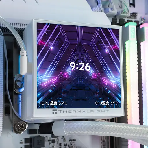 СВО Thermalright Hyper Vision 360 ARGB White (Hyper Vision 360 ARGB White) Б/у - фото 10