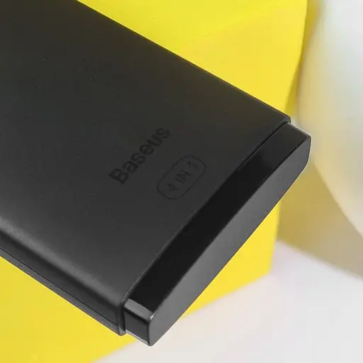 USB-Хаб Baseus Lite Series 4-in-1 (Type-C to USB 3.0x4 ) (1m) black - фото 7