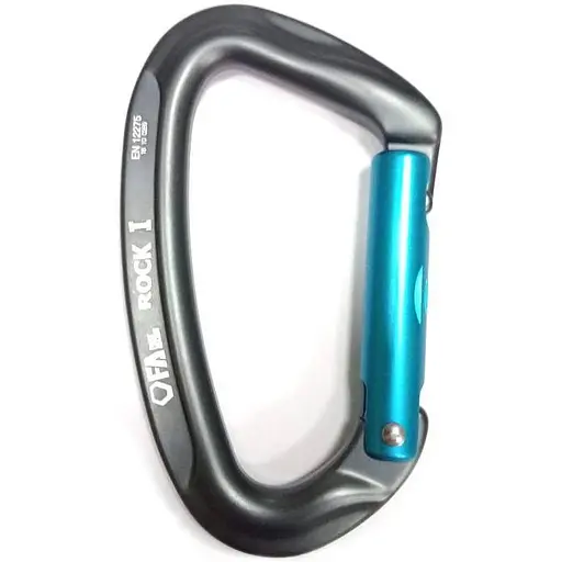 Карабін First Ascent Rock Straight Grey (1060-FA 7001 03)