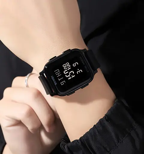 Наручний годинник чоловічий Skmei 1858 Black, 1858BK (18457) - фото 6