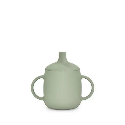 Чашка силіконова 3 в 1 Suavinex Colour Essence з носиком та трубочкою +6 місяців 270 мл зелена (402899) - фото 6