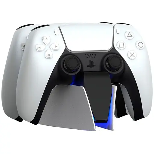 Зарядная станция Honcam для DualSense Sony PS5 White Витрина (148533) - фото 6