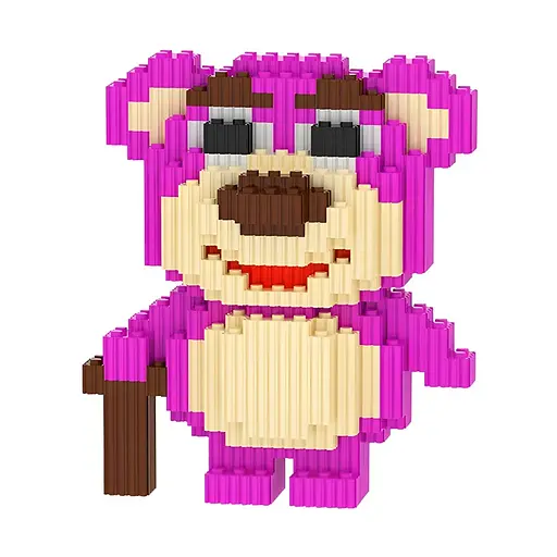 Дитячий конструктор Magic Blocks Ведмедик Лотсо на 610 деталей (7223)