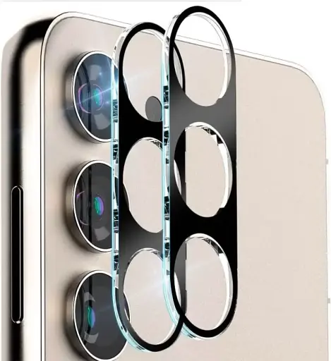 Захисне скло на камеру DK 3D Color Glass для Samsung Galaxy S23 S911 015644 black - фото 2