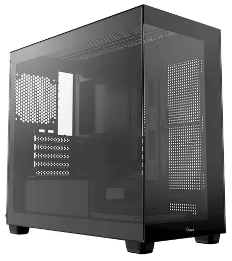 Корпус OCYPUS GAMMA C52 BK (GAMMA-C52-BKD000XX-GL) без блока питания - фото 1