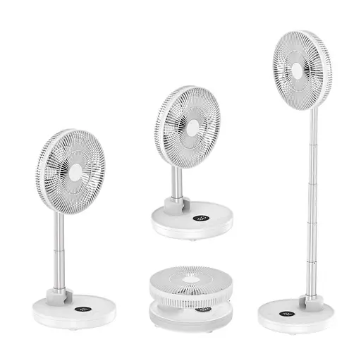 Вентилятор GXQC D1201 настольный/напольный беспроводной белый - фото 7