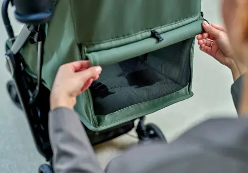 Детская прогулочная коляска Lionelo Bess Green Forest (LO-BESS GREEN FOREST) - фото 7