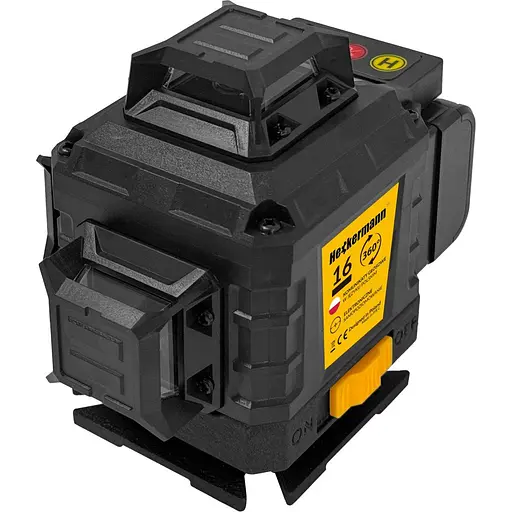 Лазерный уровень 360° Лазерный перекрестный лазер Heckermann SPL016 - фото 6