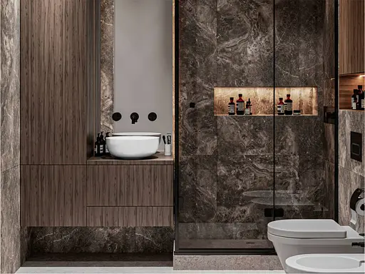 Умивальник Miraggio Mark 375 глянсовий 0002677, Білий - фото 7