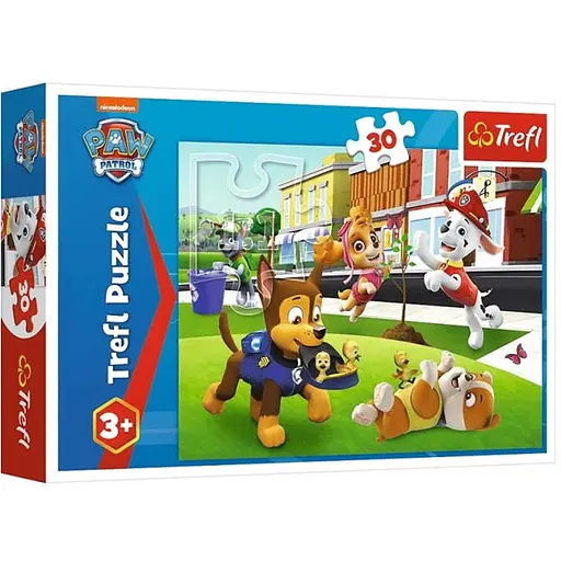 Пазл Trefl Собачки в дії Щенячий патруль 30 ел. (18306) - фото 1