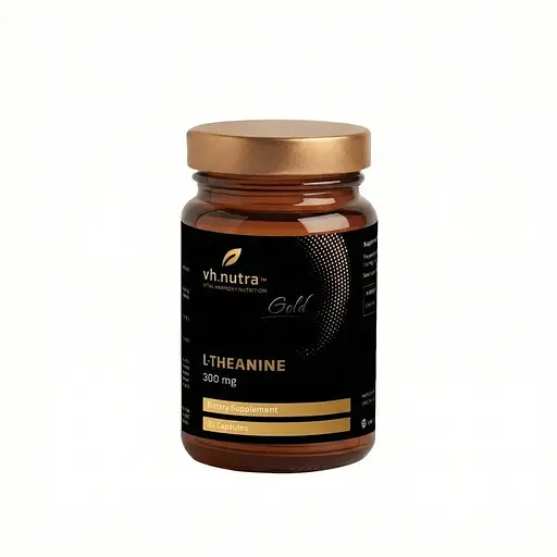 L-теанін VitalHarmony Gold L-Theanine 30 капсул для релаксації та фокусу - фото 1