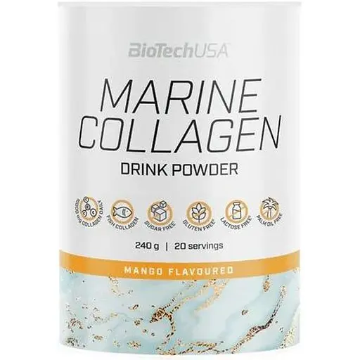 Колаген BiotechUSA Marine Collagen Mango 240 г