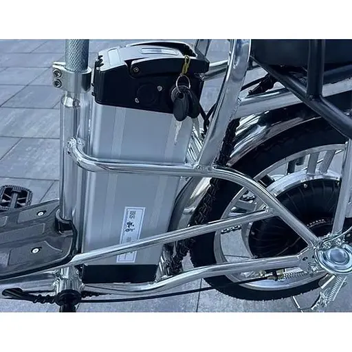 Электровелосипед E-scooter V2 двухместный 20 дюймов 450W 60V 16Ah + PASS-система - фото 3