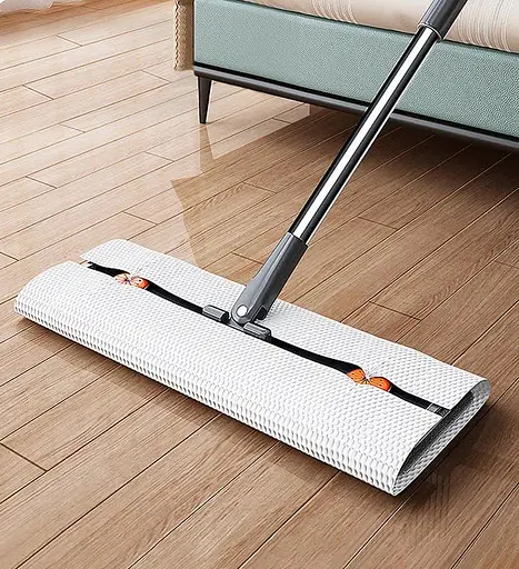 Набор швабра и ведро с отжимом Joybos Z87 (четыре сменные насадки) - фото 7