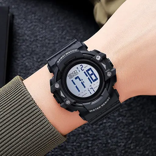 Наручний годинник чоловічий 2195BKWT Black-White Skmei acs0030163 - фото 3