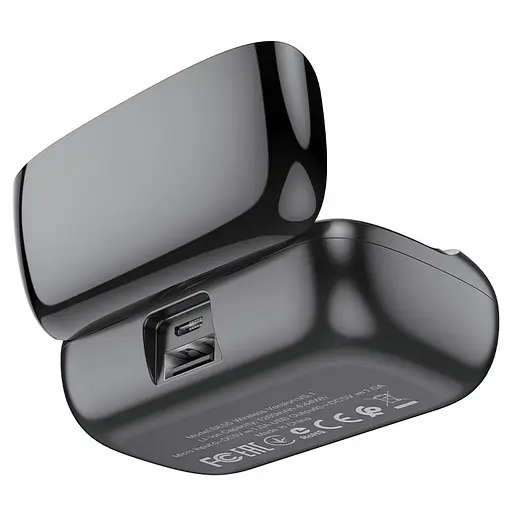 Бездротові навушники Bluetooth Borofone BE55 (Чорний) - фото 2