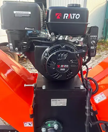 Садовый измельчитель бензиновый GTM 15 л.с P4206 ветки до 150 мм - фото 5