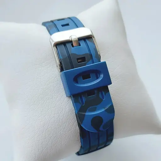 Дитячий спортивний годинник Skmei 1547 Kids (секундомір, будильник) Синій камуфляж - фото 9