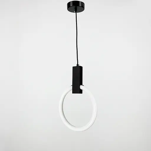 Кільцевий підвіс у чорному корпусі Ø 25 см | Арт. MJ 135-250 | Line F - фото 5
