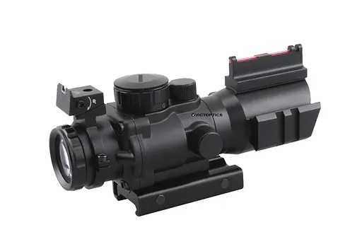 Прицел оптический Vector Optics C1 4x32 Red, Green, Blue Chevron - фото 5